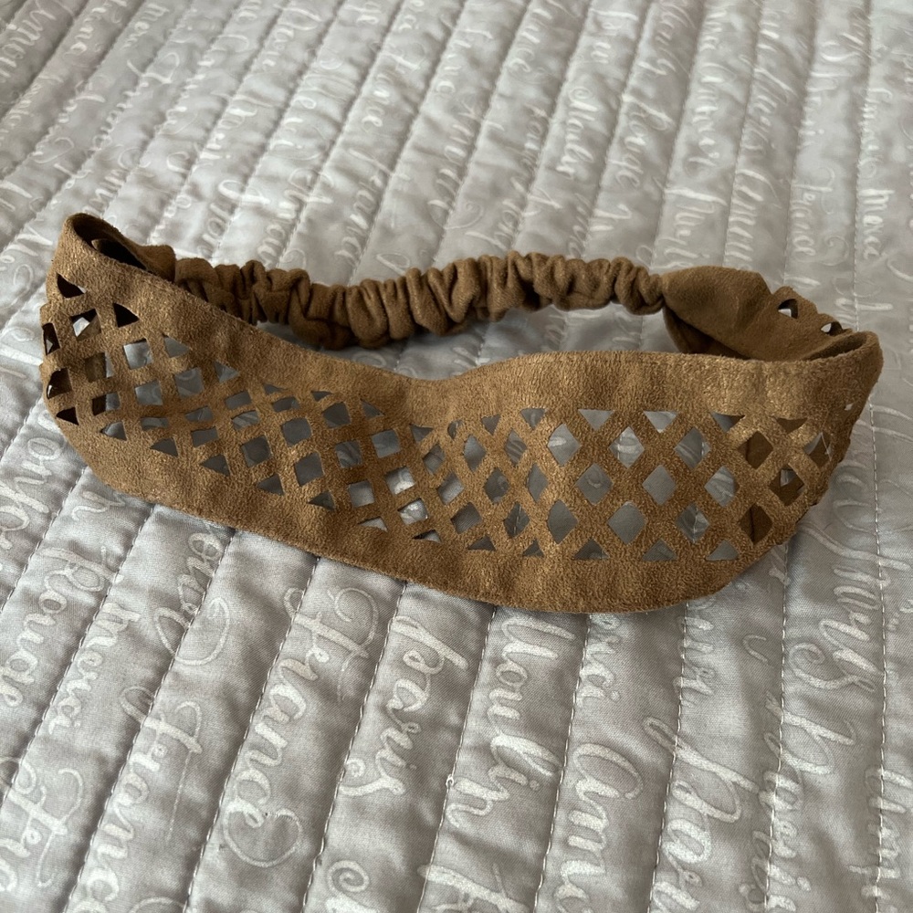Brown headband